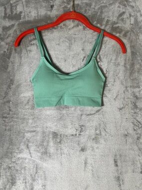 Auden Ribbed Mint Green Bralette Top